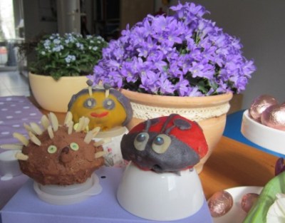 Mainbacken Oster Tiere Igel Marienkäfer Biene (1)