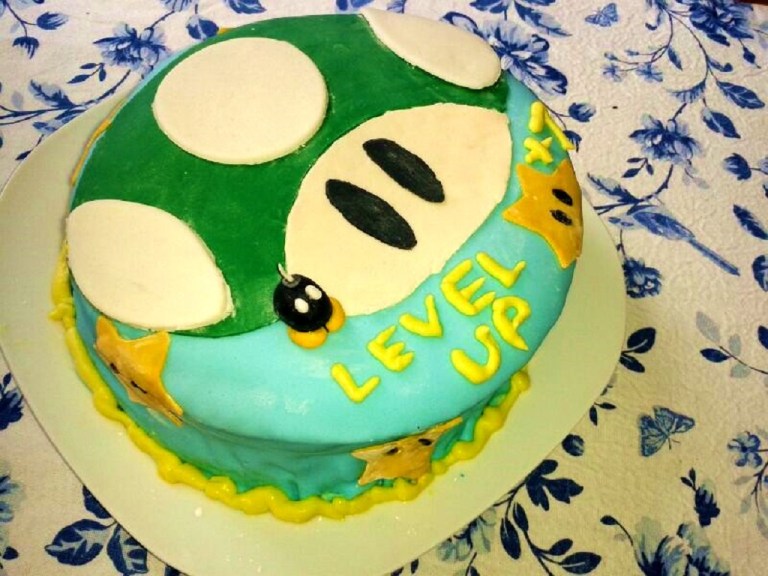 Marshmallow Fondant Nintendo Level up