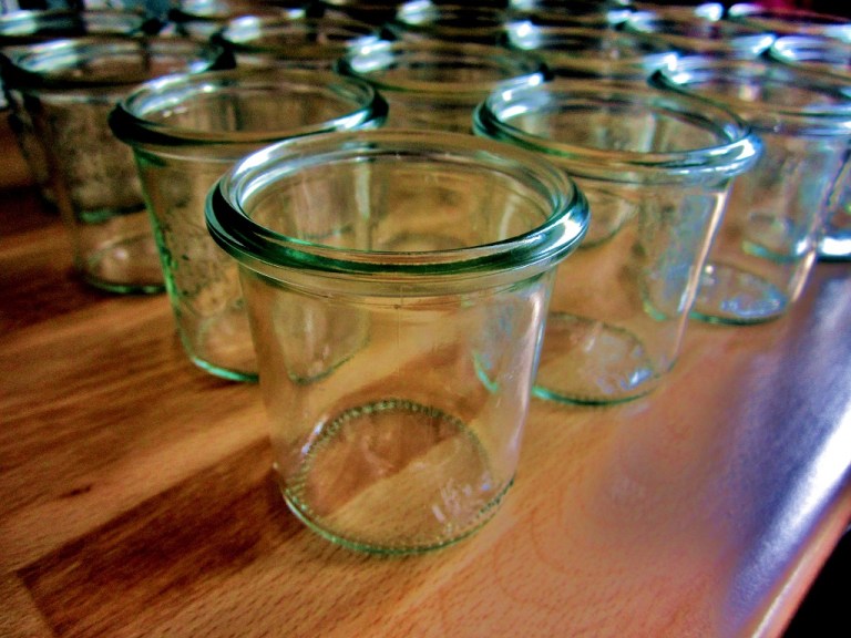 Sommer Dessert Cheesecake im Glas Himbeeren (2)