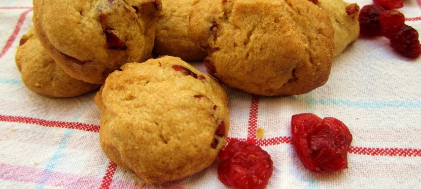 Peanut Cranberry Cookies