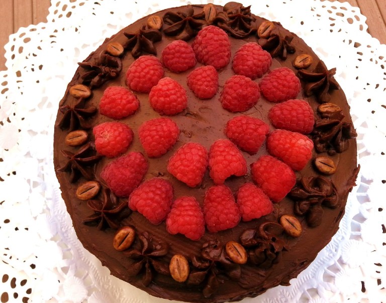 Mainbacken Himbeer Mokka Torte (2)