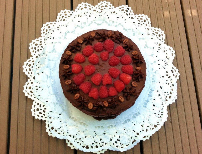 Mainbacken Himbeer Mokka Torte (3)