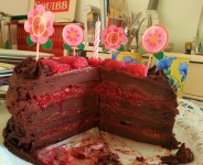 Mainbacken Himbeer Mokka Torte (6)