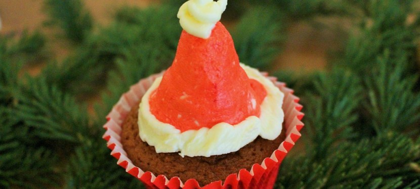 Zipfelmützen-Cupcakes