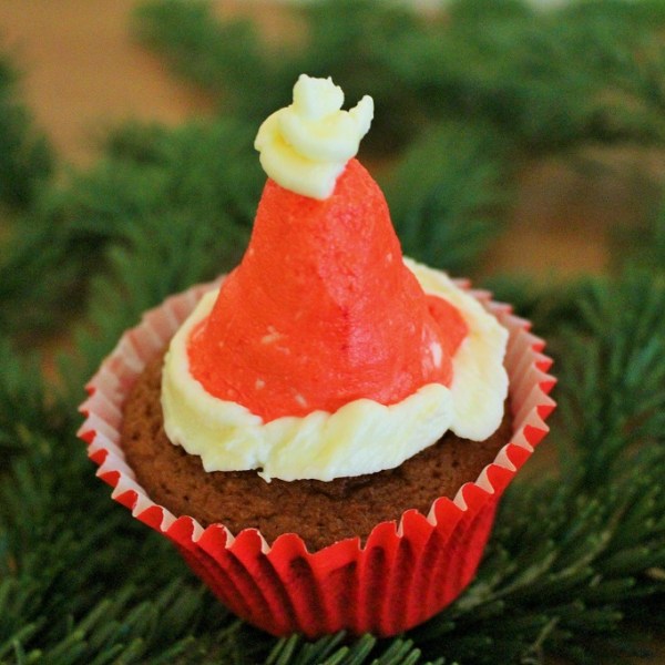 Zipfelmützen-Cupcakes