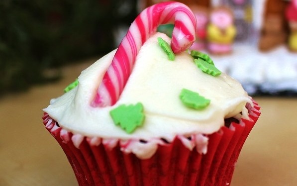 Haselnuss-Cupcakes mit Frischkäsecreme