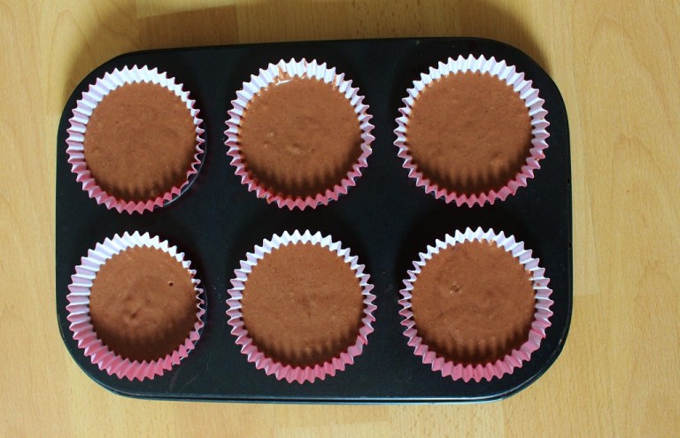 Zuckerstange Cupcake Candycane