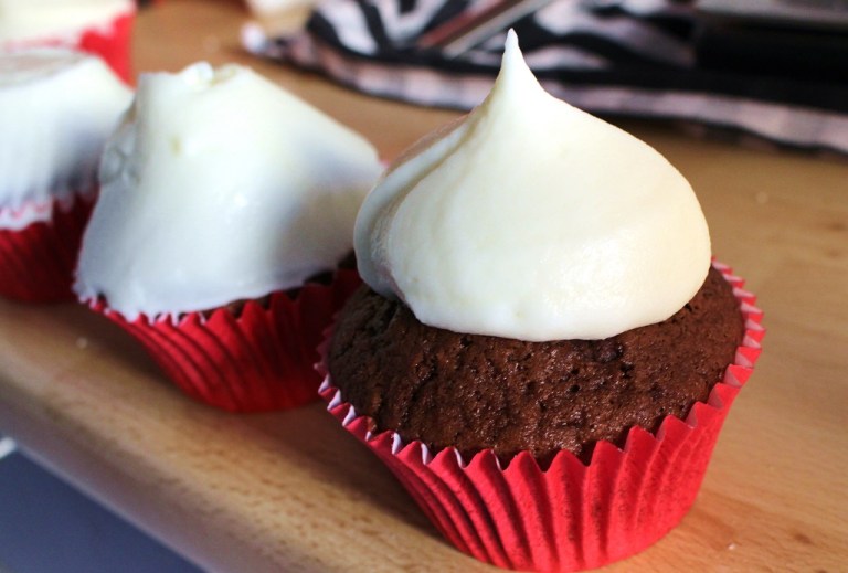 Zuckerstange Cupcake Candycane