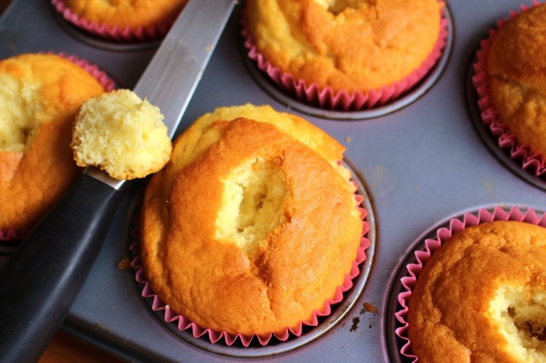 Muffins mit salzigem Karamell (2)