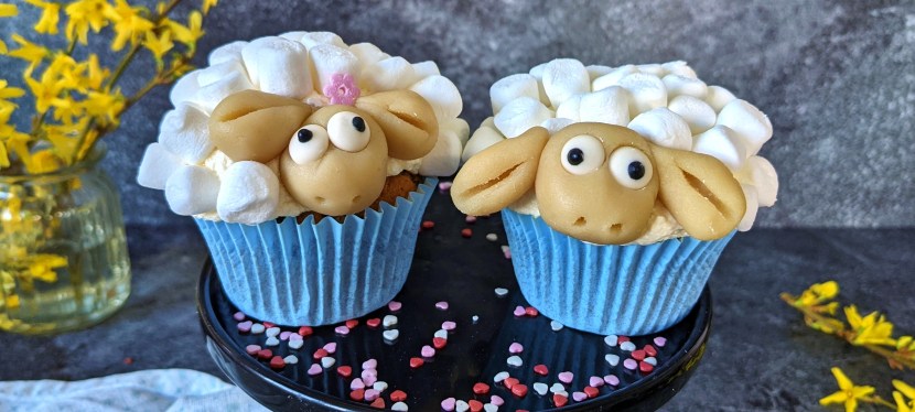 Sheep Cupcakes