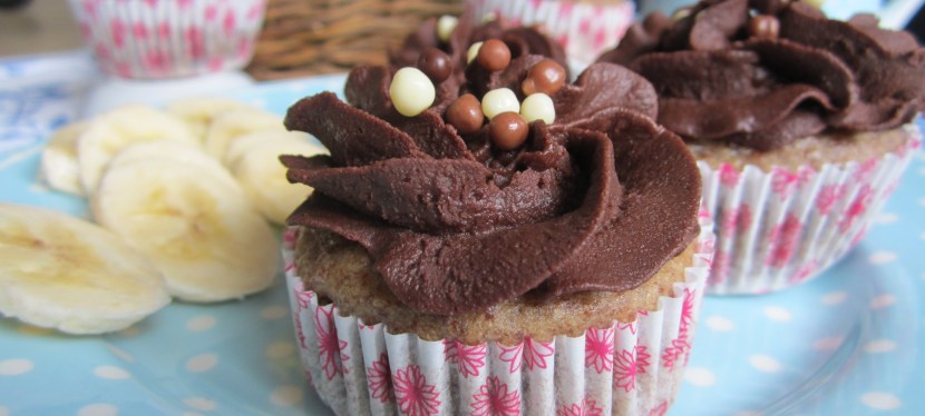 Bananen-Schoko Muffins