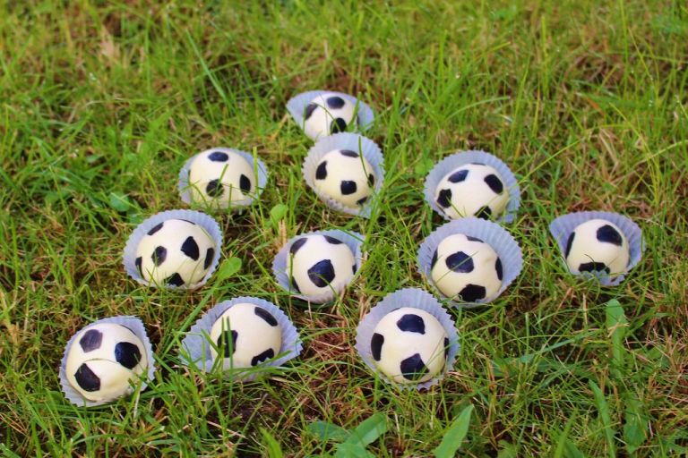 Fußball Cake Pops