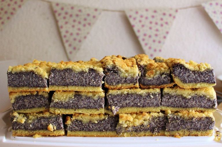 Mohnkuchen mit Gries (2)