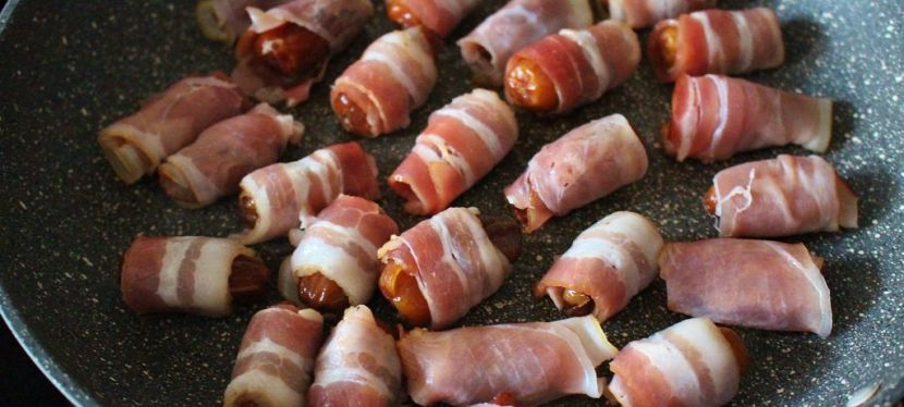 Datteln im Speckmantel (auch&nbsp;vegetarisch)