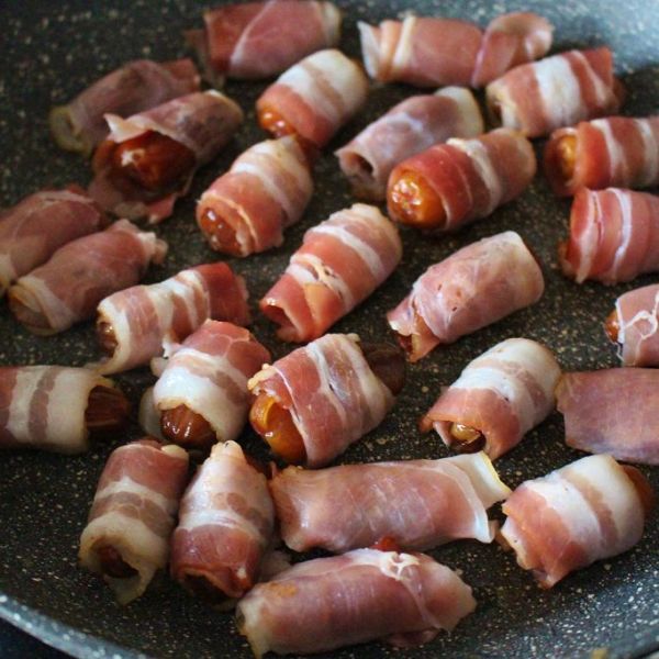 Datteln im Speckmantel (auch&nbsp;vegetarisch)