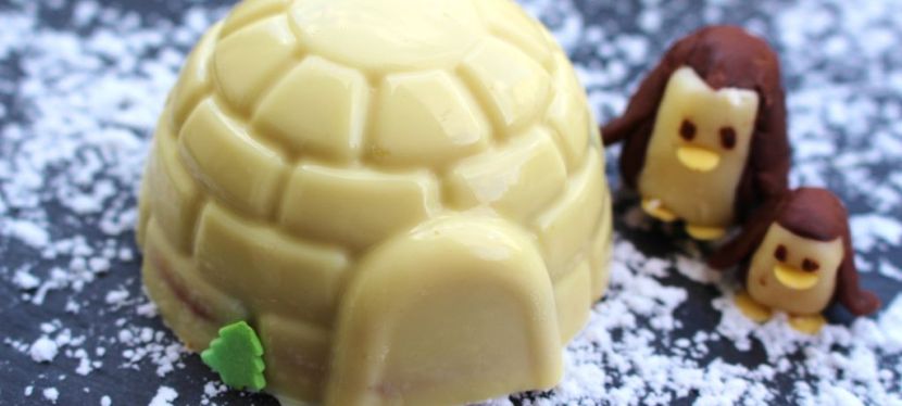 Iglu Küchlein mit perfekter Schokoladenglasur