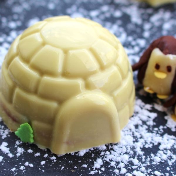 Iglu Küchlein mit perfekter Schokoladenglasur