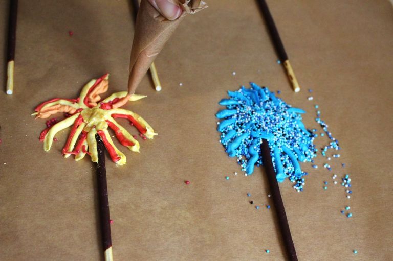 Tipp: ein Farbverlauf sieht auch immer sehr schön aus und ist nicht schwer.