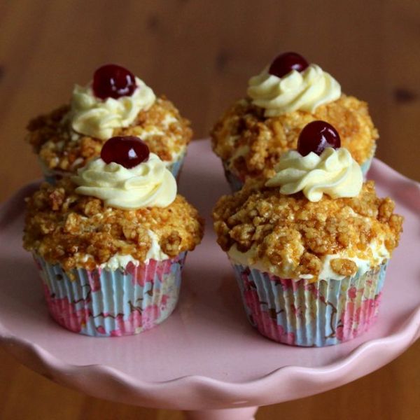 Frankfurter Kranz Cupcakes
