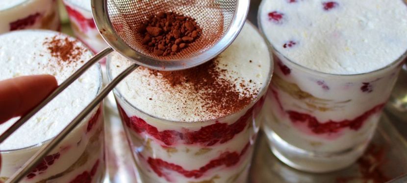 Himbeer-Joghurt Tiramisu