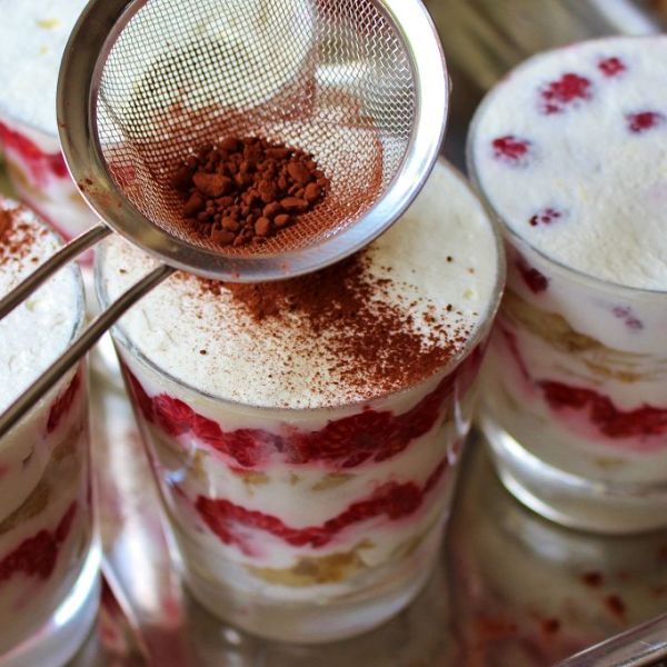 Himbeer-Joghurt Tiramisu