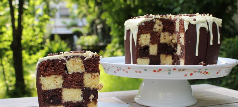 Hidden Design: Chessboard&nbsp;Cake