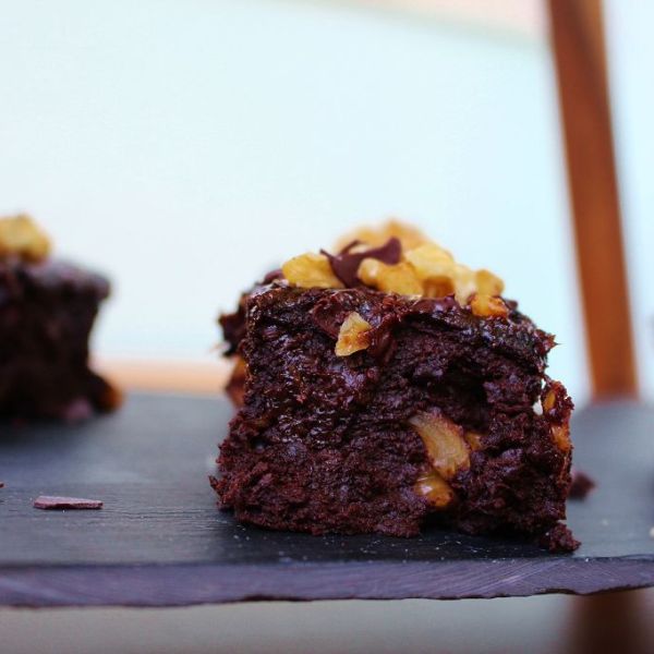 Brownies mit Trockenpflaumen&nbsp;(+Video)