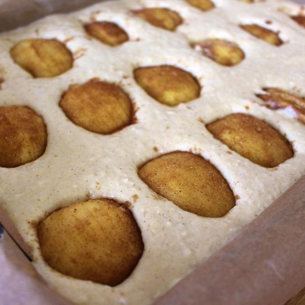 Apfelkuchen mit Apfelmus