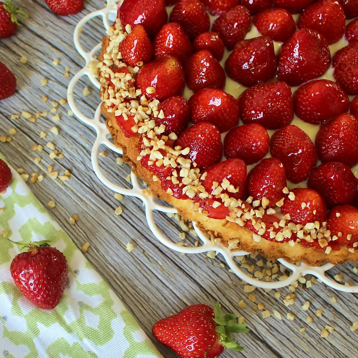 Erdbeerkuchen – klassisch