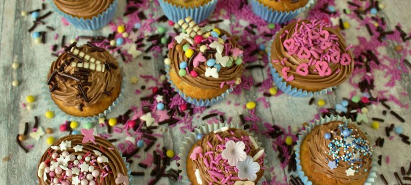 Vanille Cupcakes mit American Buttercreme