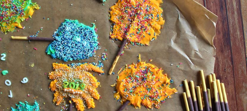 Essbares Feuerwerk (Kuchen-Deko)