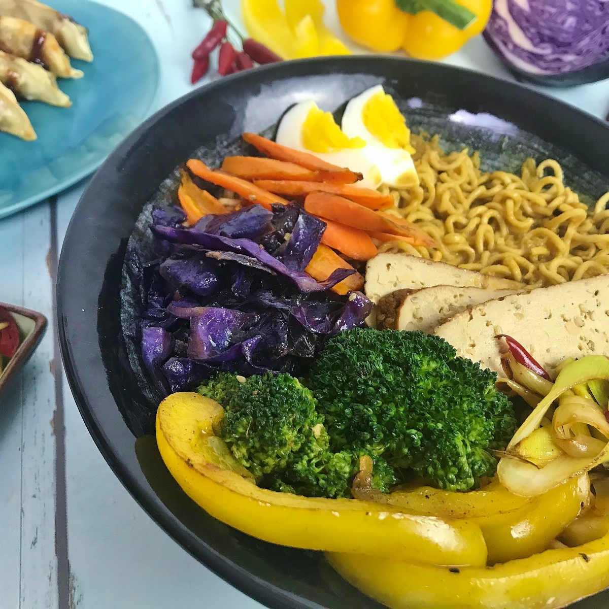 Ramen Nudelsuppe (vegetarisch /&nbsp;vegan)