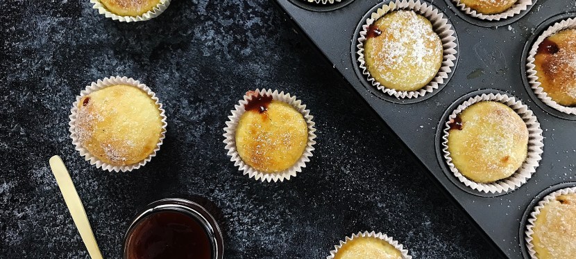 Kreppel Muffins (Berliner aus dem&nbsp;Backofen)