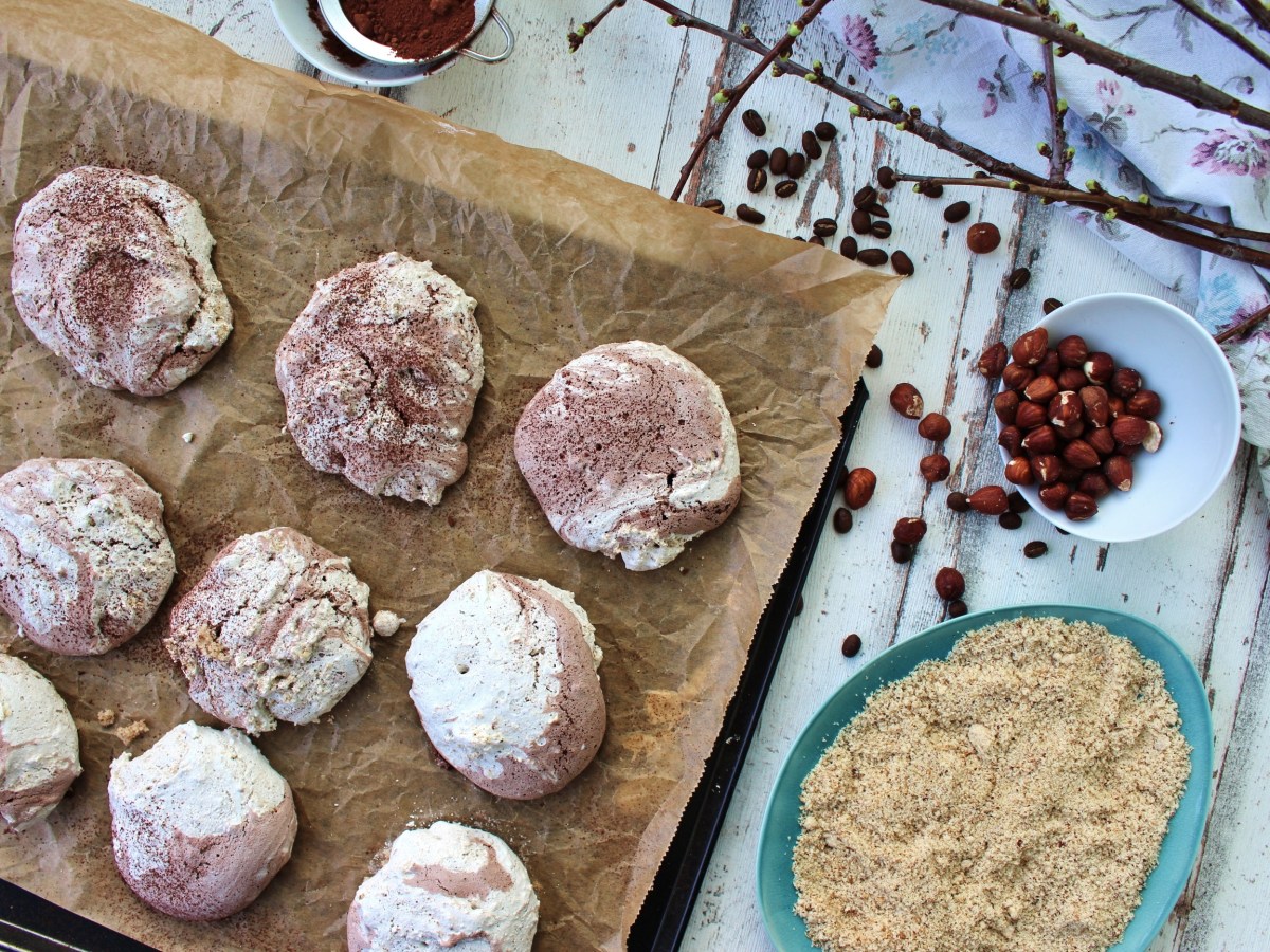 Haselnuss Schoko Baisers