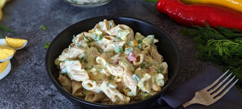 Nudelsalat (Joghurt-Basis)